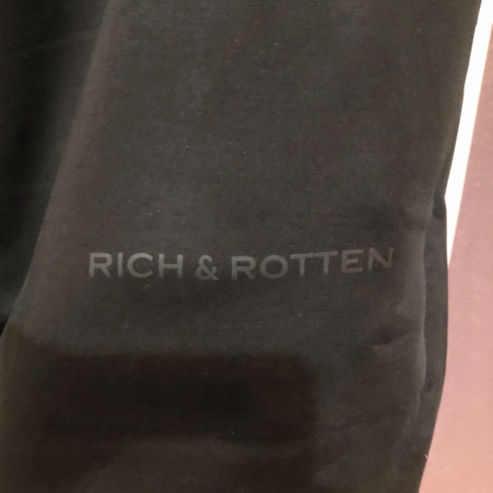 Rich & Rotten Black Joggers - Picture 2 of 5